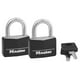 thumbnail image 1 of Candados con Llave Master Lock Negro Paquete de 2, 1 of 7