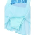 thumbnail image 7 of iiniim Kids Girls Sequined Ballet Dance Dress Sleeveless Gymnastic Leotard Figure Skating Dancewear A Blue 8, 7 of 7