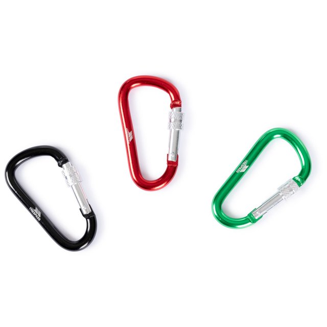 Trespass - Carabinero Dorf - Pack de 3 (Negro, Rojo, Verde)