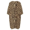 thumbnail image 5 of Leopard Print Sleepshirts For Sleeping Travels Loose Sleepdress Pajama Dress Soft Nightdress Sleepwear, 5 of 7