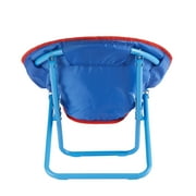 Marvel Spidey and Friends 19 Toddler Mini Saucer Chair, Polyester, Blue