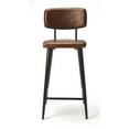 thumbnail image 6 of Dark Brown Leather Bar Stool, 6 of 7