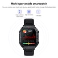 thumbnail image 4 of Smartwatch deportivo Monitor de presión arterial de frecuencia cardíaca Reloj deportivo Recordatorio de mensaje JShteea El nuevo, 4 of 7