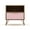 Pink, variant on Jopath Nightstand ,Modern Cane Nightstand ,Includes 1 Full Extension Drawer, And 1 Thin Open Cubby Space For Bedroom, Living Room Yellow