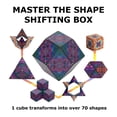 thumbnail image 4 of Caja de cambios con forma de Shashibo de Fidget Cube con 36 imanes, 4 of 7