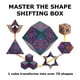 thumbnail image 4 of Caja de cambios con forma de Shashibo de Fidget Cube con 36 imanes, 4 of 7