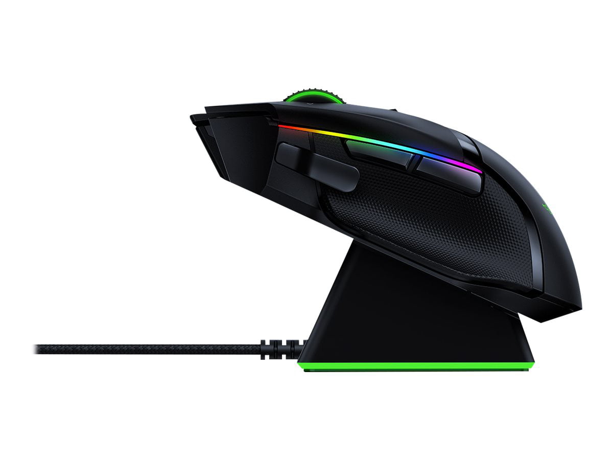 Razer Basilisk Ultimate - Mouse - ergonomic - right-handed - optical - 11  buttons - wireless, wired - USB, 2.4 GHz