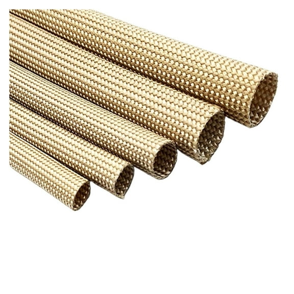 Fiberglass Tube Cable Sleeve Soft Chemical Fiber Glass Wire Fiber Braided Insulation