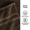 thumbnail image 4 of Mainstays Performance Cotton Bath Towel, Super Soft Quick Dry Fade Resistant, Solid Brown, 4 of 8