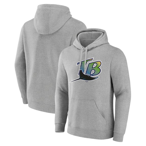 Men's Gray Tampa Bay Rays Wahconah Pullover Hoodie