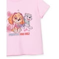 thumbnail image 4 of Pat' Patrouille T-Shirt Rose à Manches Courtes pour Filles, 4 of 6