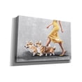 thumbnail image 2 of Epic Graffiti 'Woman With Corgi' by Svetlana Aleynikova Canvas Wall Art, 26" x 18", 2 of 8
