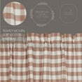 thumbnail image 5 of VHC Brands Annie Buffalo Portabella Check Balloon Valance 15x60, 5 of 7