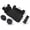 1, variant on Bear-shaped car inflatable bed with soft flocked surface, anti-roll guards and ergonomic backrest. Foldable for sedans and SUVs, perfect for travel and camping.
