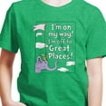 thumbnail image 3 of Dr. Seuss - I'm On My Way - Toddler And Youth Short Sleeve Graphic T-Shirt, 3 of 6