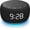 Charcoal, variant on Sound Machine & Alarm Clock 2-in-1, 0-100% Clock Face Brightness, Bottom Colored Light, Sleep Timer, Precise 30-Level Volume Control White Noise Machine - White