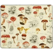 10x12 Inch Cottagecore Gifts,Cottage Core Mouse Pad,Mushroom Mouse Pad,Mushroom Gifts,Small Mouse Pad,Non-Slip Mouse Pad