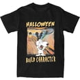 thumbnail image 2 of Camiseta de Halloween con el personaje de Snoopy y Charlie Brown para hombre, camisetas retro 100% algodón, camisetas de verano, ropa de gran tamaño en oferta, 2 of 5