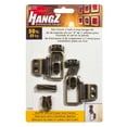 thumbnail image 2 of HangZ 11050 Flat Mount 2-Hole D-Ring Picture Hanger Kit 50lb, 2 of 3
