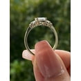 thumbnail image 4 of 1.00 Ct Princess Cut Round Sides Wedding Ring for Women 14K Solid Gold Solitaire Ring., 4 of 4