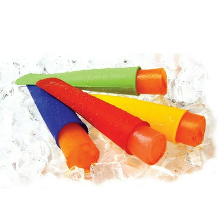 

7 Colors Silicone Push Up Ice Lolly Ice Cream Makers Molds (Mixed Color)