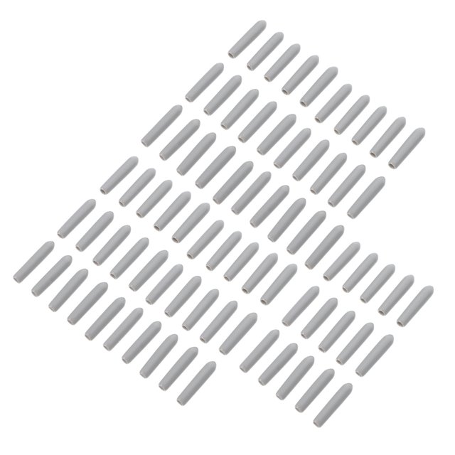 SWETRACE 200 Pcs Capuchons de Grille de Lave-Vaisselle Noirs Flexibles Ronds Protègent les Dents de la Rouille