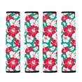 thumbnail image 5 of Chririnla Floral and Leaf Design Seat Belt Shoulder Pad Soft Car Seat Belt Pads Thick Polyester Compatible with SUV Auto, 5 of 8