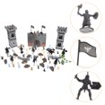 thumbnail image 5 of LOLIPPYY Medieval Figurines Set - Sand Table Castle Soldier Models with Tiny Knight Figures for Landscaping Decor, 5 of 7