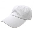 thumbnail image 1 of Pack of 2 Cotton Dad Hat Adjustable Cap (White), 1 of 2
