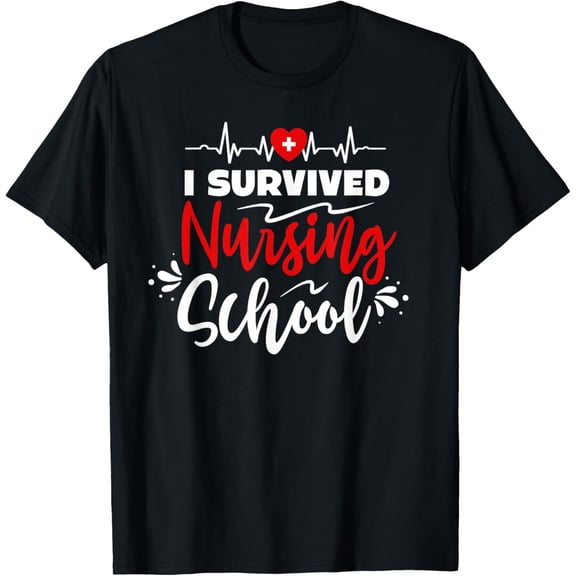 Premium Daily Comfort - Nurse Student i survived nursing school essentials T-Shirt