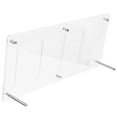 thumbnail image 1 of Phenofice Clear Acrylic Baseball Card Holders Stand with Smooth Sturdy Material for Card Display, 1 of 7