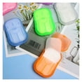thumbnail image 3 of Outdoor Travel Disposable Soap Tablet Box Soap Paper Portable Hand Washing Tablet Mini Soap Sheet Refill bathroom  soap r, 3 of 6