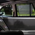 thumbnail image 3 of 2 uds parasol de coche cortina retráctil delantero/trasero parabrisas protector solar cubierta parabrisas protector solar accesorios de coches Automoción decorativa y accesorios Gris 45*125 Speravity VI022157-04, 3 of 6