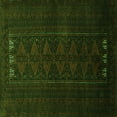 thumbnail image 1 of Ahgly Company Indoor Square Persian Green Traditional Area Rugs, 4' Square, 1 of 1