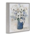 thumbnail image 3 of Stupell Industries Bouquet in Blue Country Vase Floral Painting Gray Framed Art Print Wall Art, 24 x 24, 3 of 8