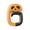 Brown#003-2pc, variant on Cute Animal Foldable Purse Hook, Travel Portable Plastic Bag Hanger, Decorative Table Handbag Holder for Bags, Keys, Travel Accessories (1pc)