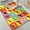 Multicolored Dog Breeds Display, variant on 1pc Yellow Gray Abstract Painting Bathroom Rug Bathroom Decor and Qccessories- Durable,Anti Slip,And Quick Drying,Suitable For Indoor/outdoor Use - Perfect For Bathrooms,Bedrooms,Kitchens