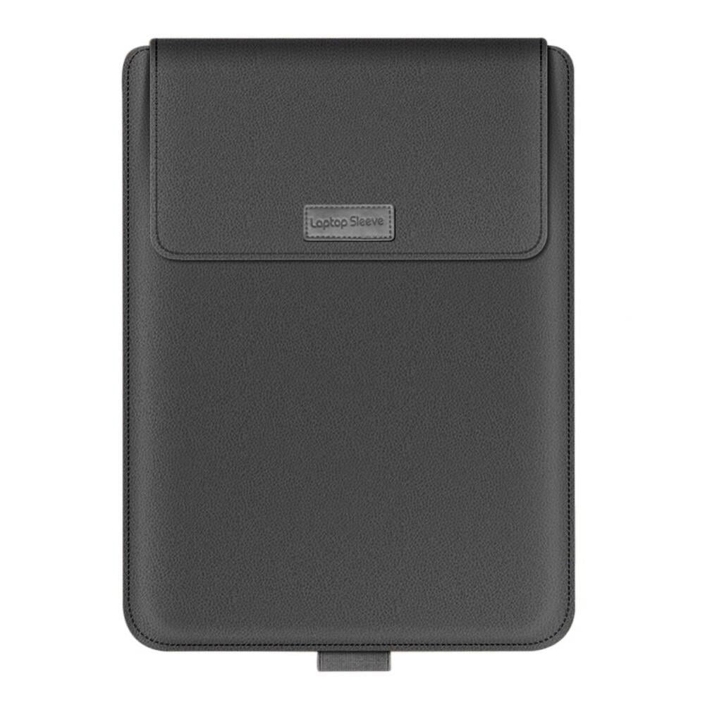 SweetCandy The New Notebook Liner Bag Can Be Portable Waterproof PU Leather Foldable Stand