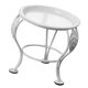 thumbnail image 4 of Mesa para interior al aire libre Mini soporte para plantas Estante para macetas Candelabro Estante Decoración de escritorio, Blanco Sweethay HA3825-01B, 4 of 6