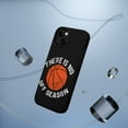thumbnail image 5 of DistinctInk MagSafe Tough Case for Apple iPhone 15 (6.1" Screen) - Basketball There is No Off Season - Tempered Glass Back, 5 of 6