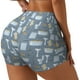 thumbnail image 1 of Fotbe Blue Bathroom Shorts Sin Costuras – Shorts Deportivos de Cintura Alta para Mujer, Elásticos para Gimnasio, Yoga, Running o Ciclismo-Medium, 1 of 8