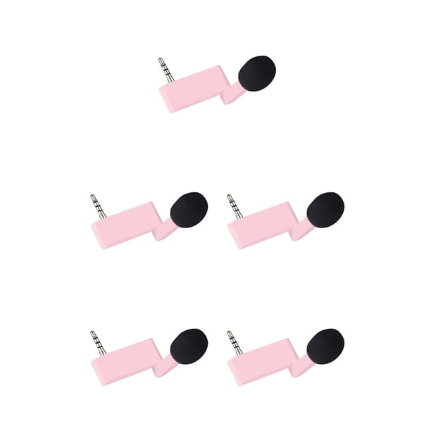Matsuzay Teléfono Mini micrófono Teléfono móvil Micrófono externo Rotación de 180 grados Interfaz de 3,5 mm Micrófono portátil Type2 NO2