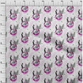 thumbnail image 4 of oneOone Viscose Jersey Fuschia Pink Fabric Tropical Diy Clothing Quilting Fabric Print Fabric By Yard 60 Inch Wide-58, 4 of 7