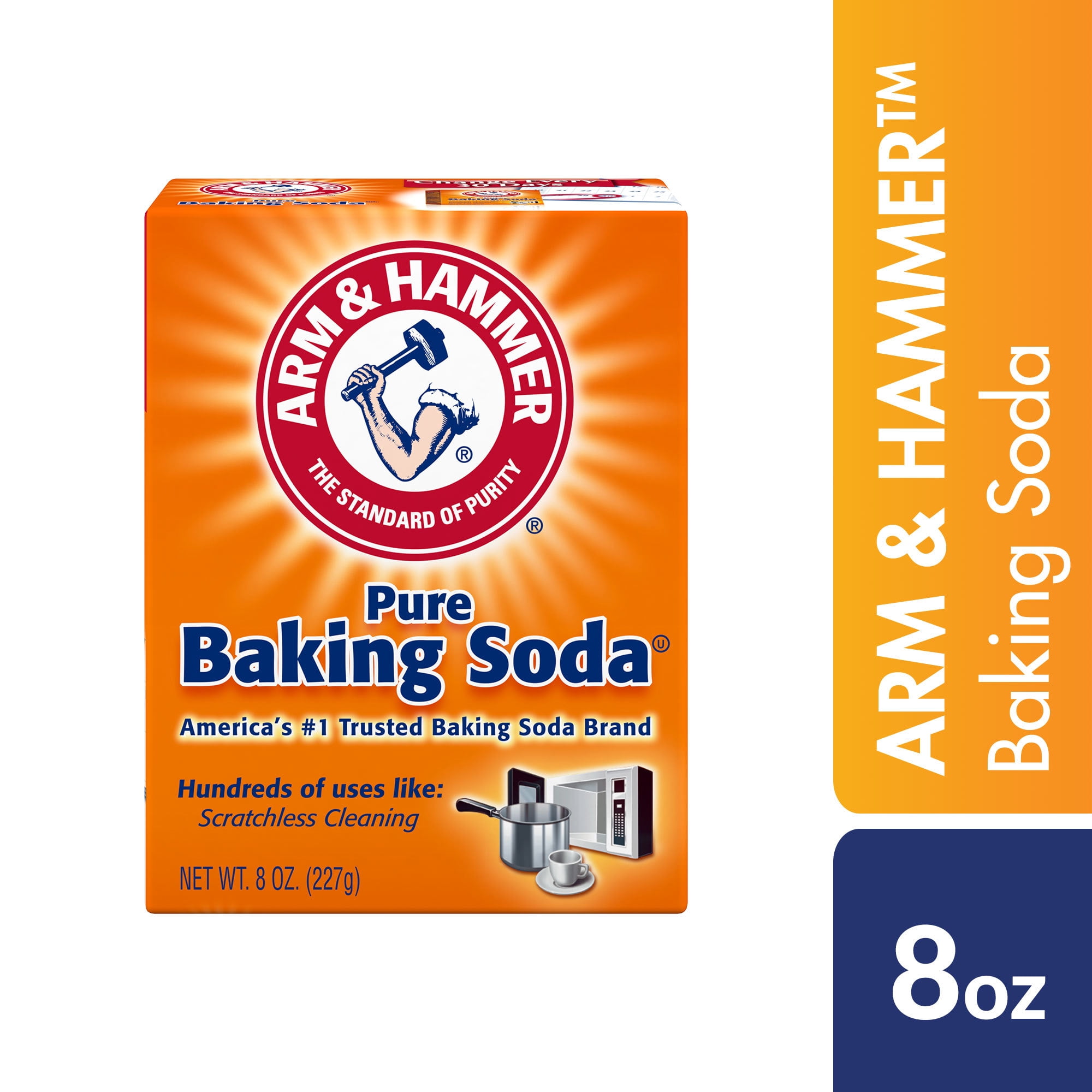 ARM & HAMMER 10.8 lb Pure Baking Soda Resealable Bag 00341 - The Home Depot