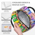 thumbnail image 6 of Fgteev Game Large Capacity Lunch Bag Portable Tote Bag Insulated Lunch Box Picnic Beach Work Bento Bag, 6 of 9