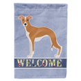 thumbnail image 1 of Carolines Treasures CK3652CHF Italian Greyhound Welcome Flag Canvas House Size, 1 of 4