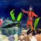 thumbnail image 4 of EeaseMX Decoración flotante para acuario, caja del tesoro de buzo, adorno flotante para pecera, decoración de buzo, 4 of 8