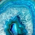 thumbnail image 3 of Kimberly, Allen 12x12 Black Modern Framed Museum Art Print Titled - Blue Geo 2, 3 of 5
