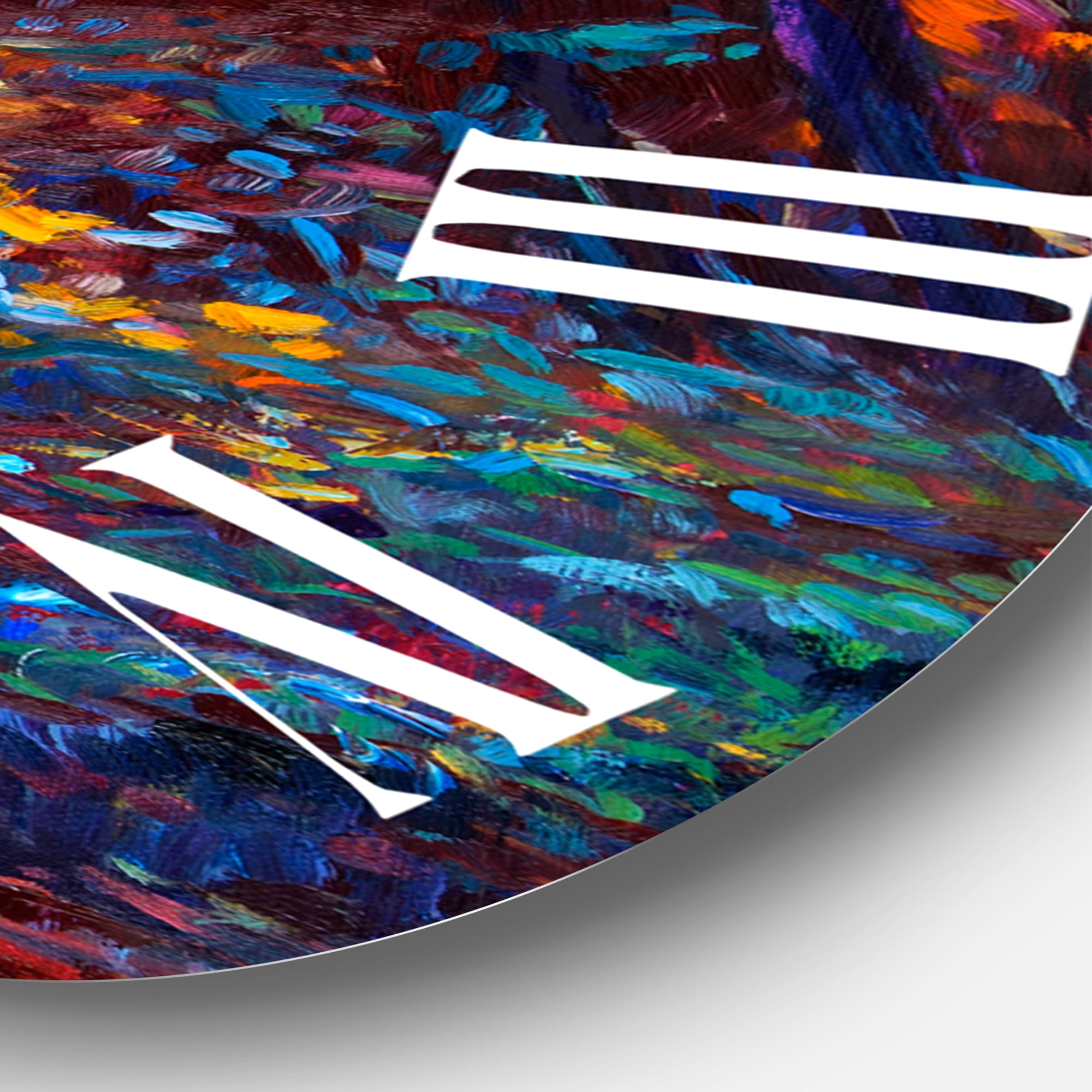 Designart 1 in Quartz Traditional Wall Clock