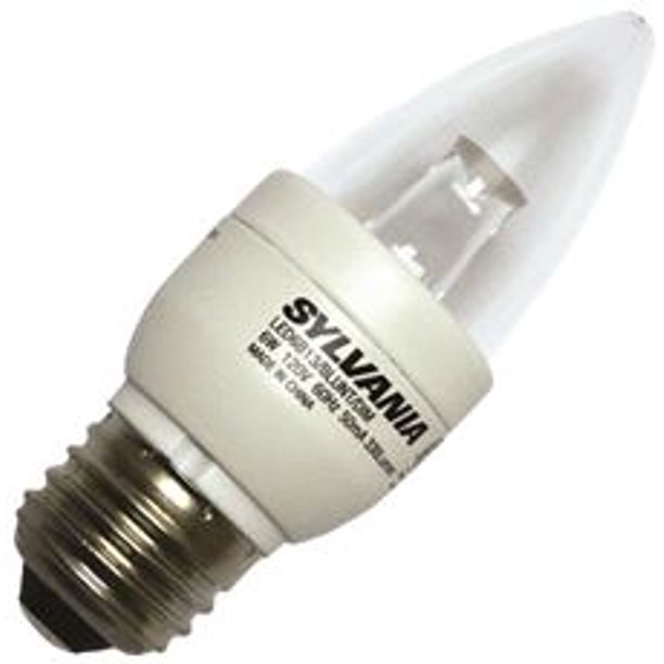 Sylvania Led Decorative Lamp, B10, 4 Watts, 2700K, 80 Cri, Medium Base